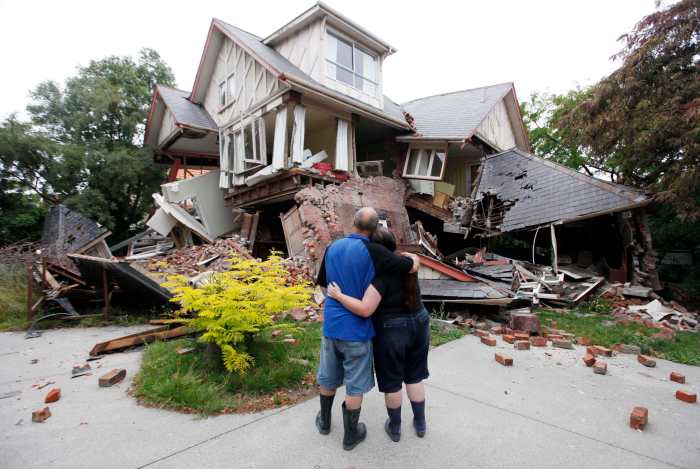 El terremoto del año 2010 destruyó muchas casas en valparaíso.