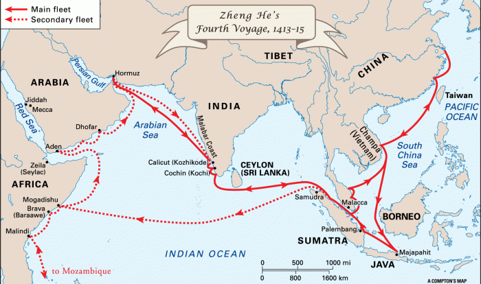 Zheng voyages