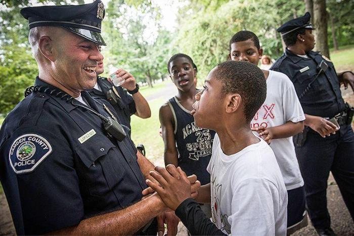 Community oriented policing strategies have proven successful in